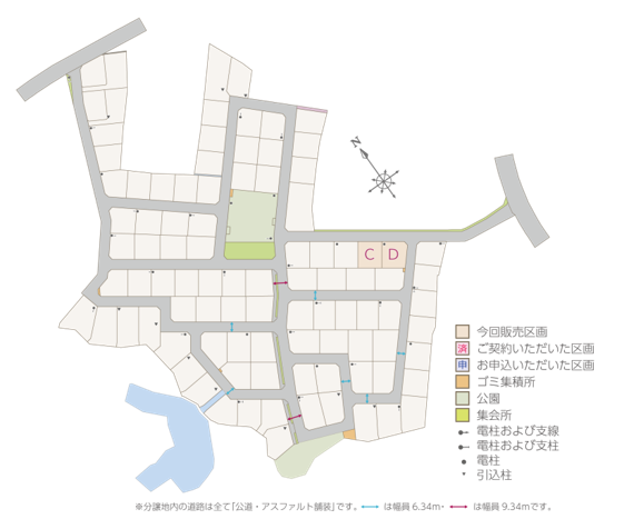 桜川区画図